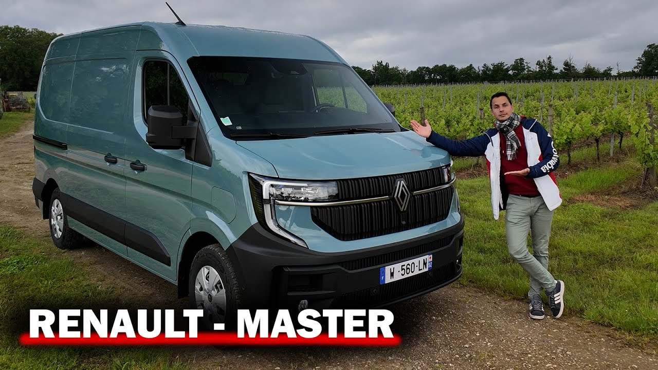 Nouveau RENAULT MASTER - L'essai ELEC et DIESEL !
