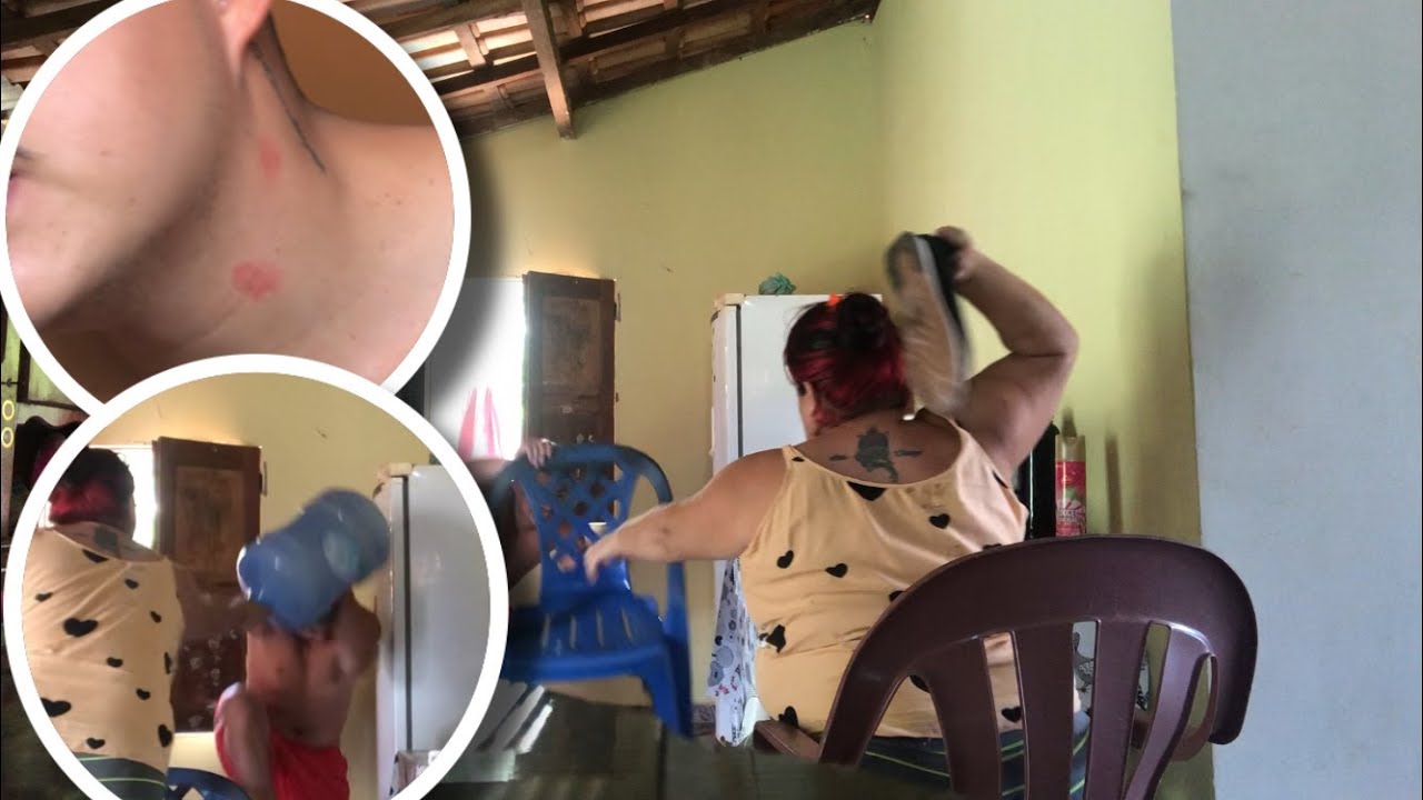 MINHA MÃE ME PEGOU COM CHUPÃO NO PESCOÇO, OLHA A REAÇÃO DELA