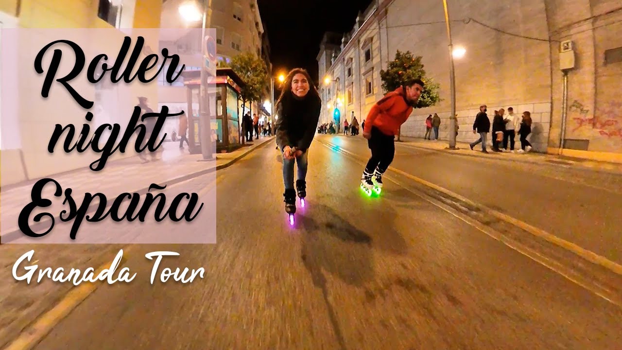 Ruta nocturna en Granada España / Just Flow