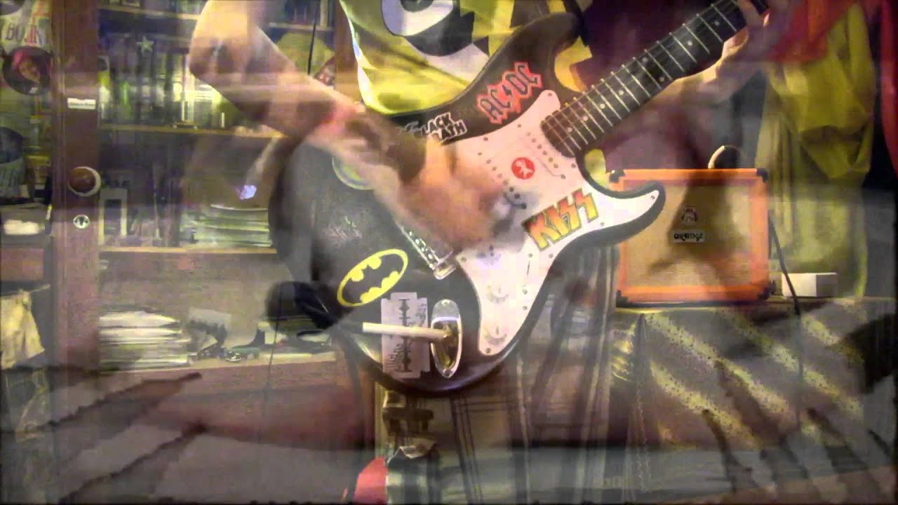 WWE Batista Theme - I Walk Alone Guitar Cover