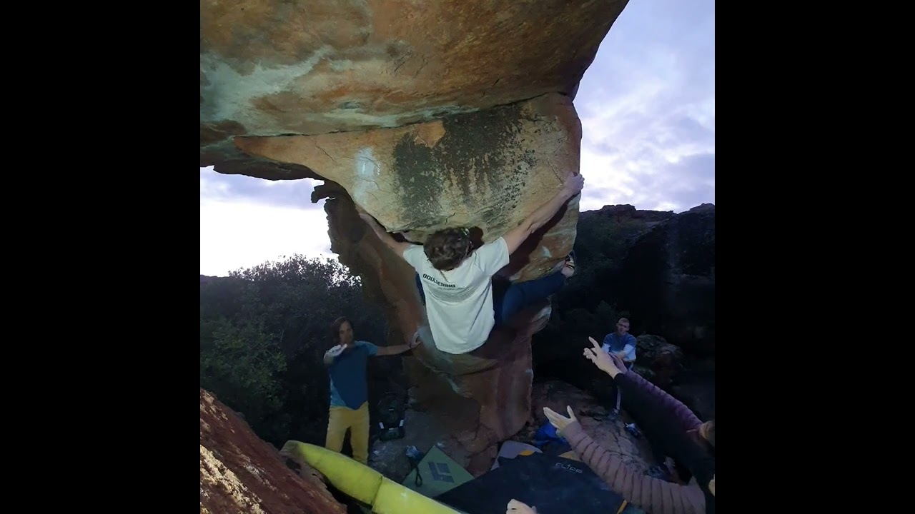 Timeout 7c, 8 Day Rain, Rocklands
