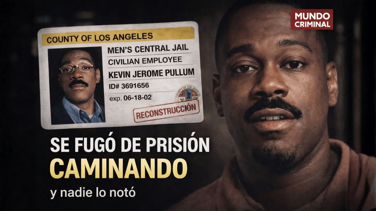 Kevin Pullum. El preso que se fugó de prisión caminando usando una identificación falsa