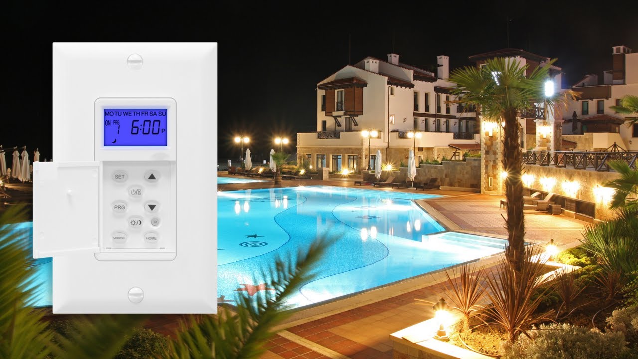 Astronomic In-Wall Programmable Timer | Enerlites HET01-H1