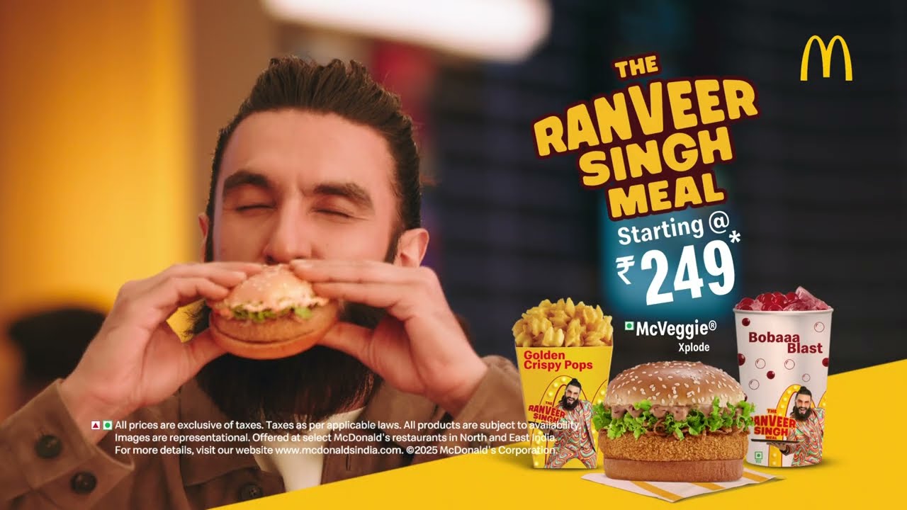 The Ranveer Singh Meal | McDonald's India N&E | 30s