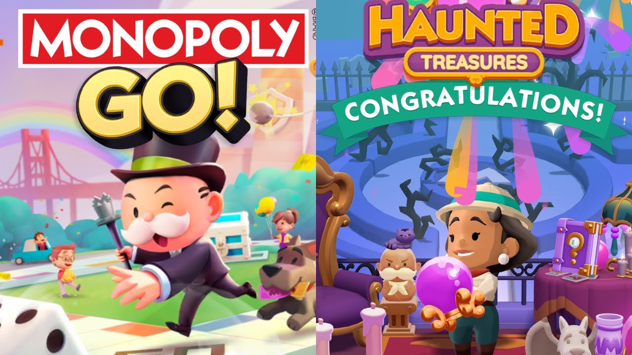 Monopoly Go! Haunted Treasures Full Complete....