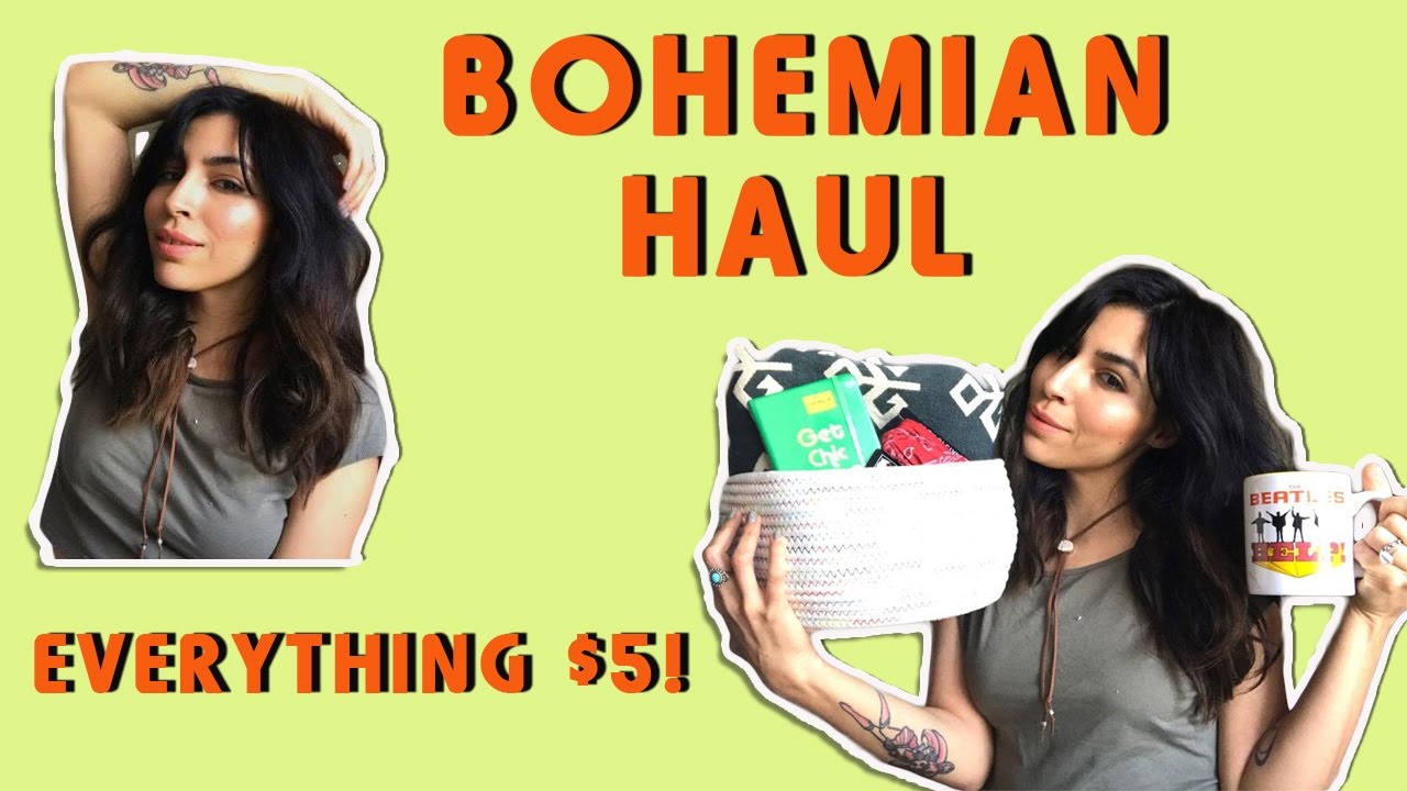 ❁ BOHO HAUL | EVERYTHING $5 ❁