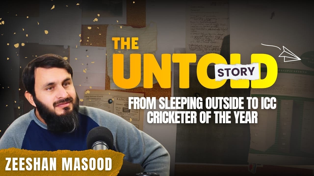 From Sleeping on roads to winning ICC Cricketer of the Year | Zeeshan Maqsood | EP5 with Abdullah Q
