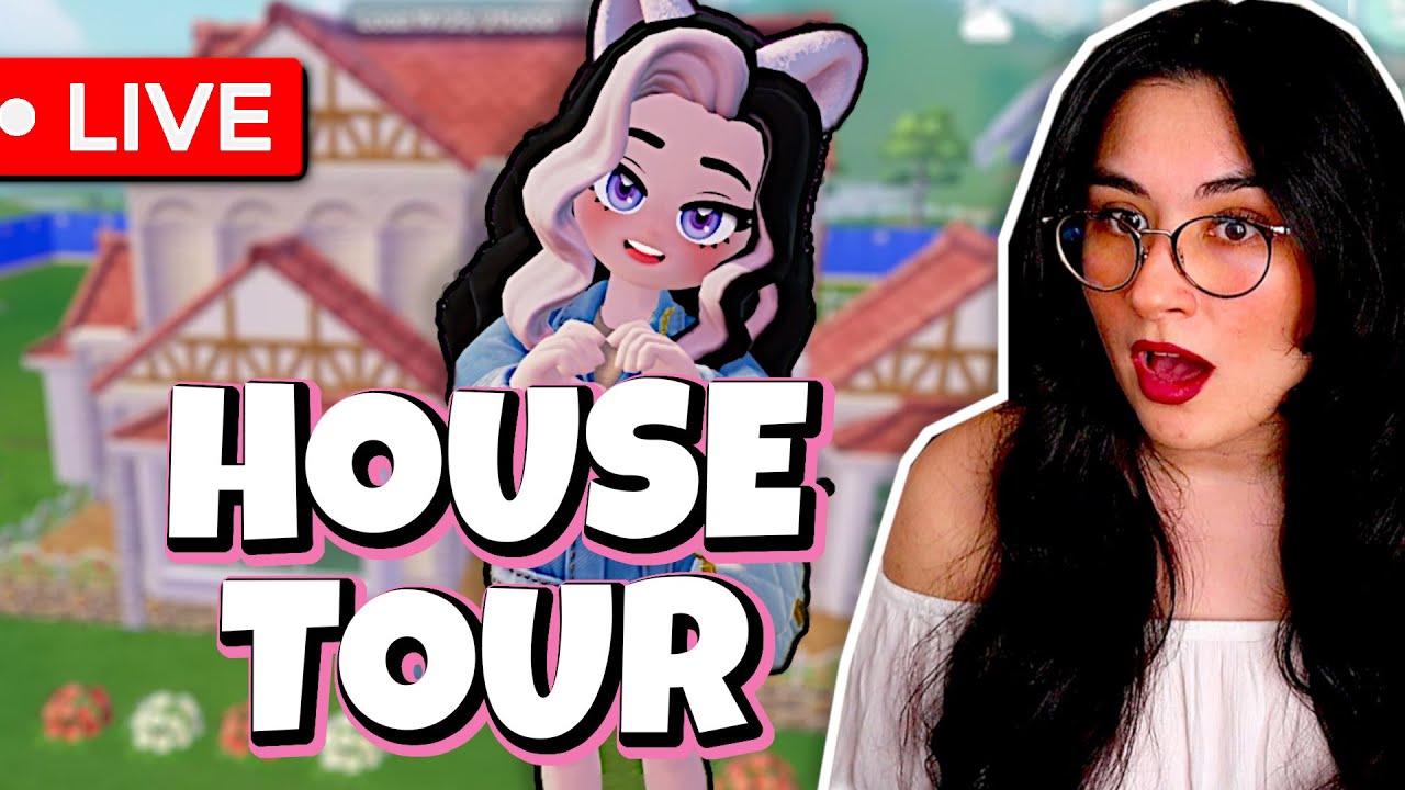 🔴LIVE: TOUR DELLE VOSTRE CASE + COSTRUISCO LA MIA PRIMA CASETTA SU HEARTOPIA! Giochiamo assieme!