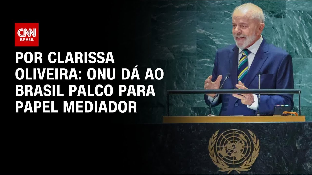 An&aacute;lise: ONU d&aacute; ao Brasil palco para papel de mediador | BASTIDORES CNN