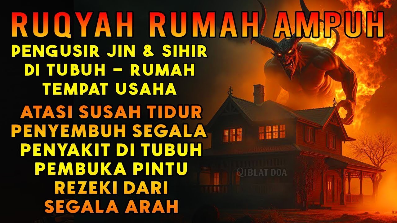 RUQYAH RUMAH PENGUSIR JIN, SETAN & SIHIR DI RUMAH & TUBUH, PENENANG HATI & FIKIRAN | BY ALAA AQEL