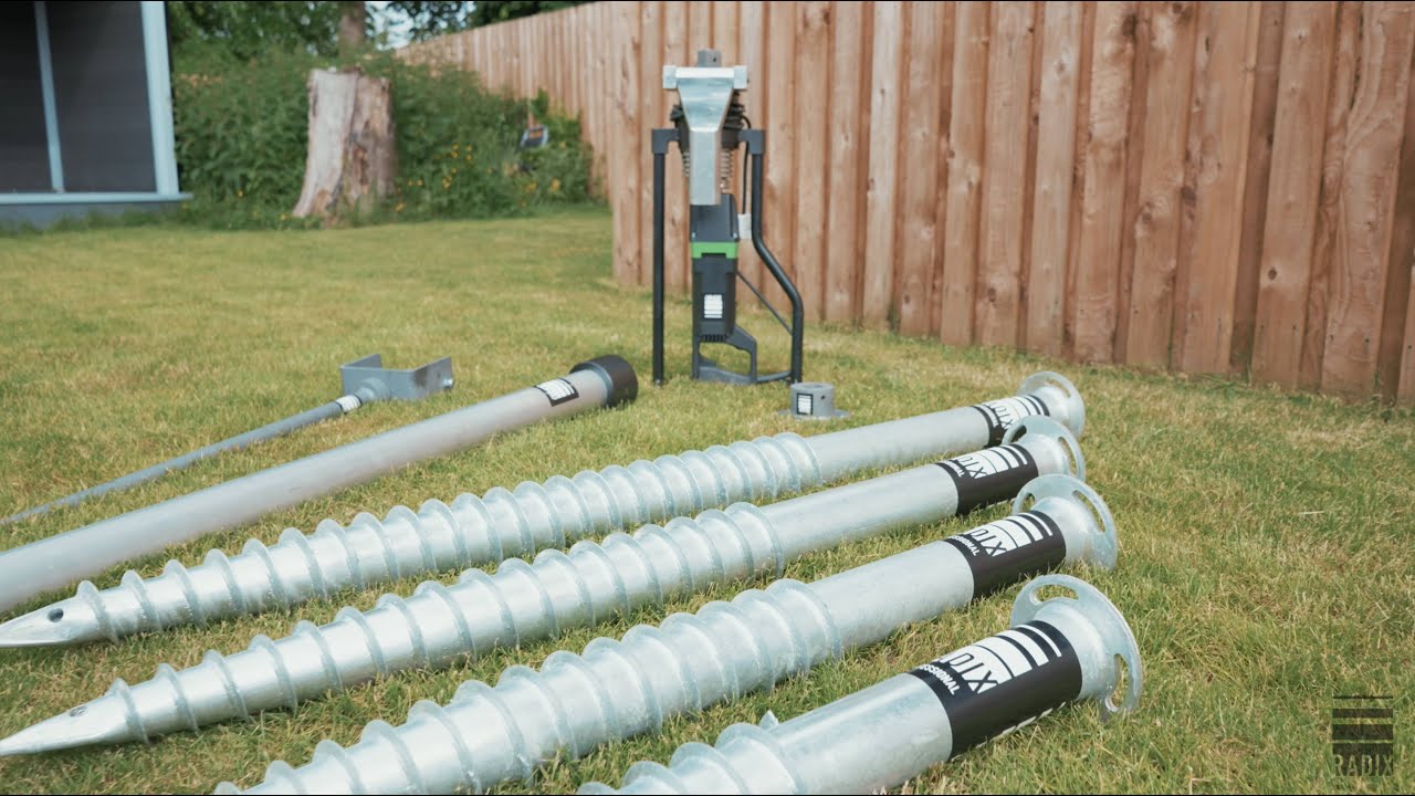 Eibenstock EHD 2000 Ground Screw Installation