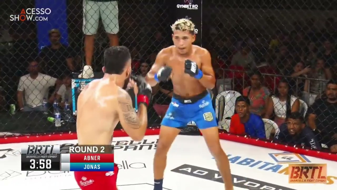 BRTL FIGHT COMBAT - 1&ordm; EDI&Ccedil;&Atilde;O - NOCAUTE - SHOW TIME VS JONAS