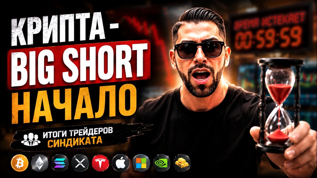 BIG SHORT - начало! Итоги недели трейдеров из Синдиката | Торгуем на проп-счетах HASH HEDGE