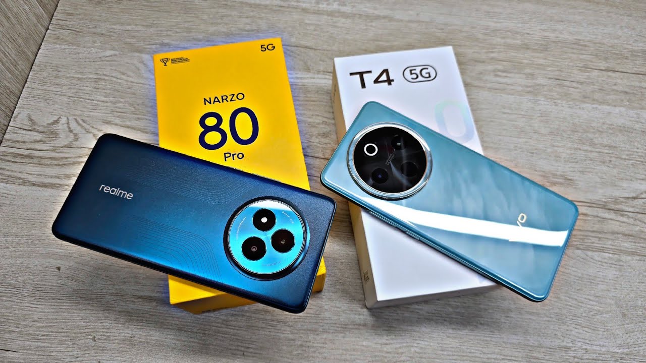 Vivo T4 5G vs Realme Narzo 80 Pro 5G - Which Should You Buy ?