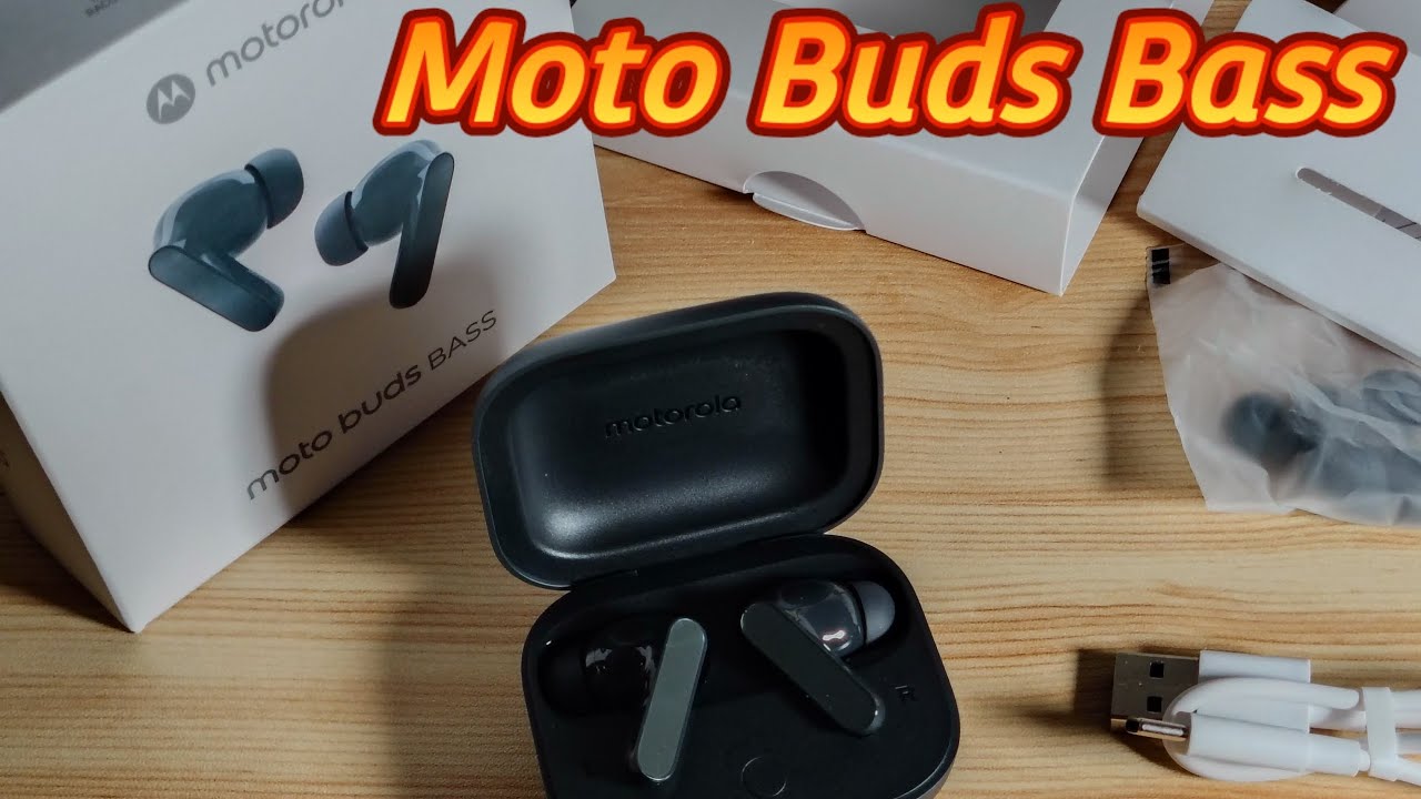 Moto Buds Bass Unboxing 