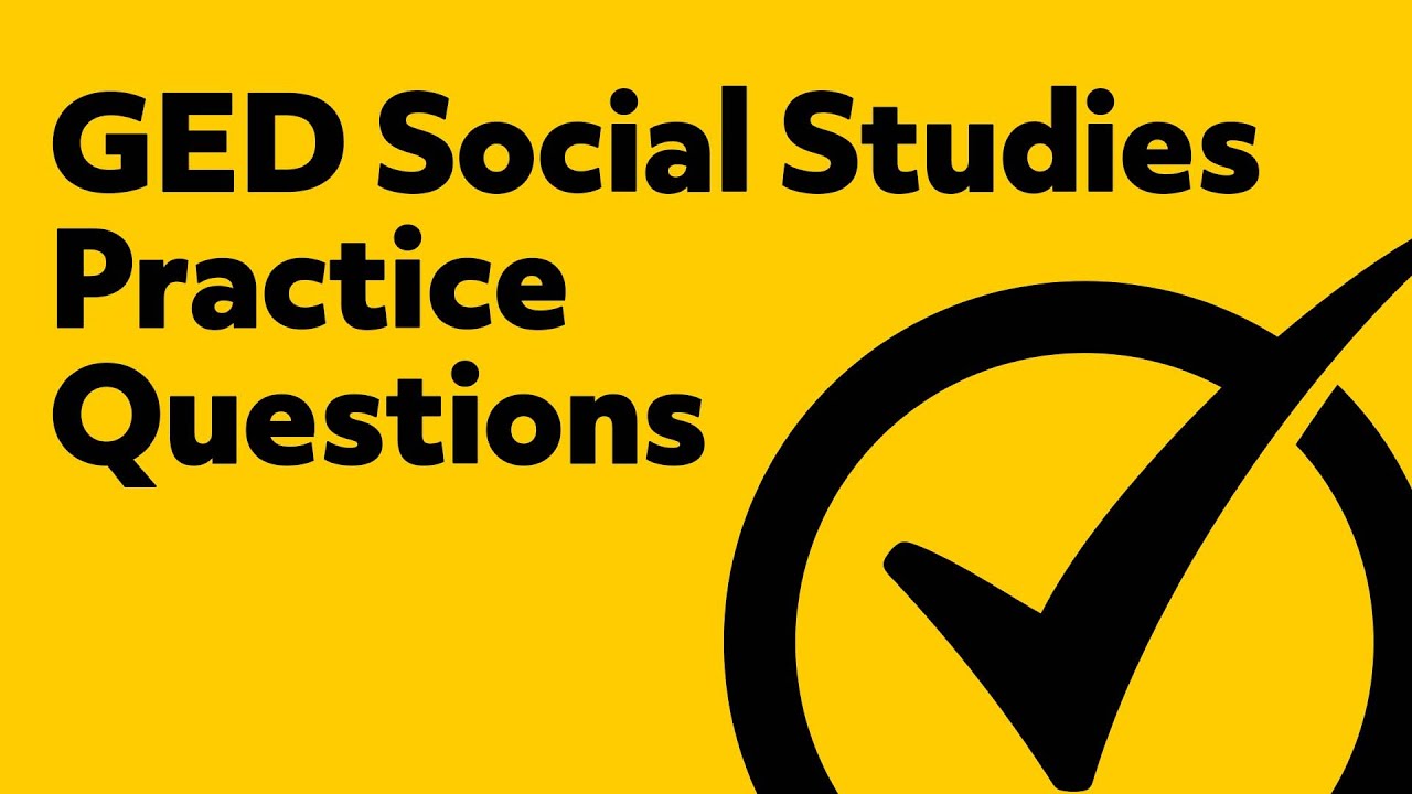 Free GED Social Studies Practice Test Questions