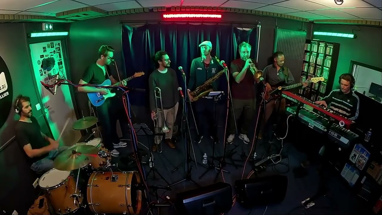 Skankers Take Five Cover Live at radio campus