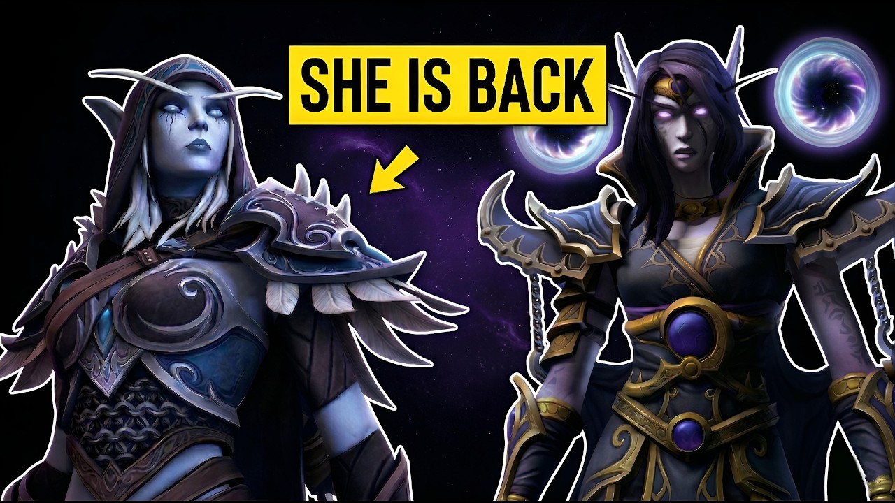 Sylvanas is the LICH QUEEN!  (March on Quel'Danas Cinematic Explained)