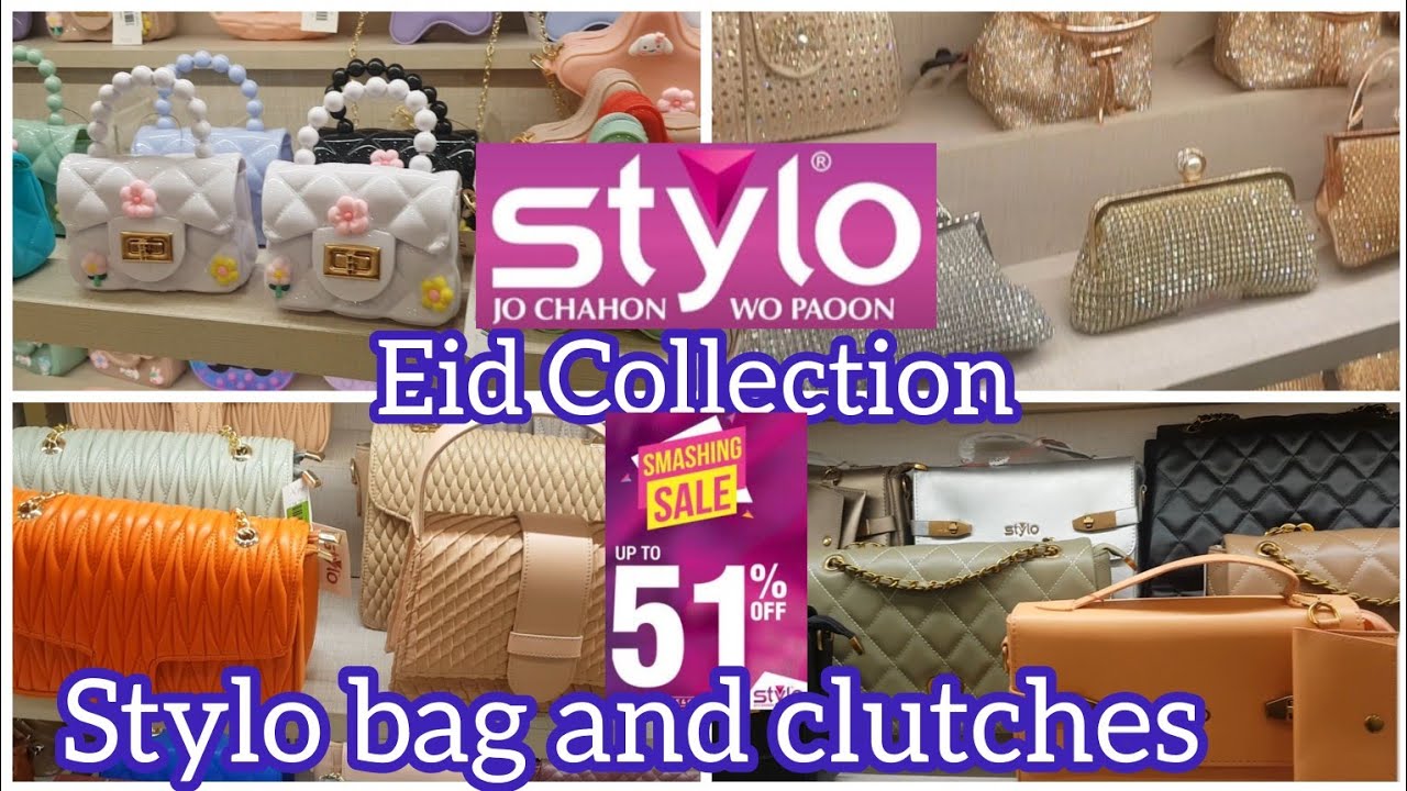 Stylo Bags and Clutches Collection Eid Sale Upto 51% Off || March 2025