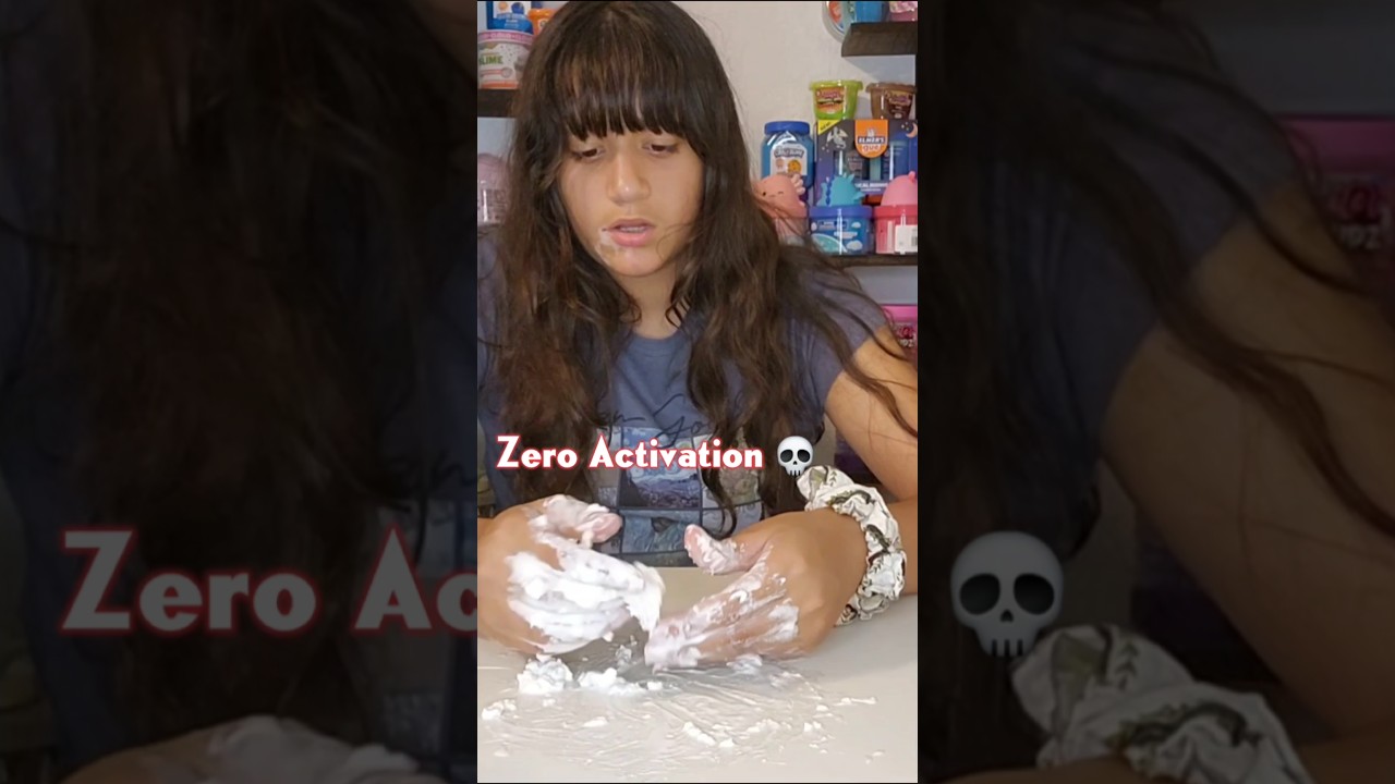 When Slime REFUSES to Activate 😤 | Slimer Struggles #slimefail #slimetok #kids #slimefun