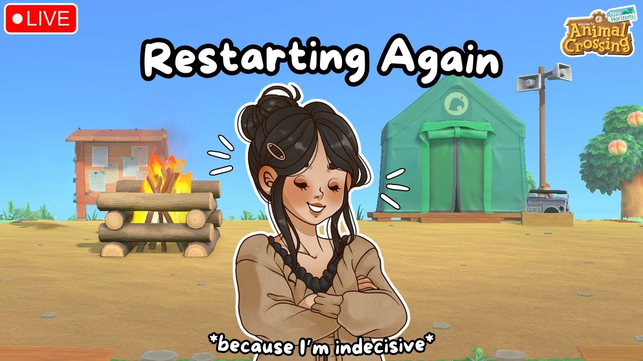 🔴 restarting my island because the real world's a mess ˖𓍢ִ໋🍃˚.⛰️⋆☁️ // Animal Crossing: New Horizons