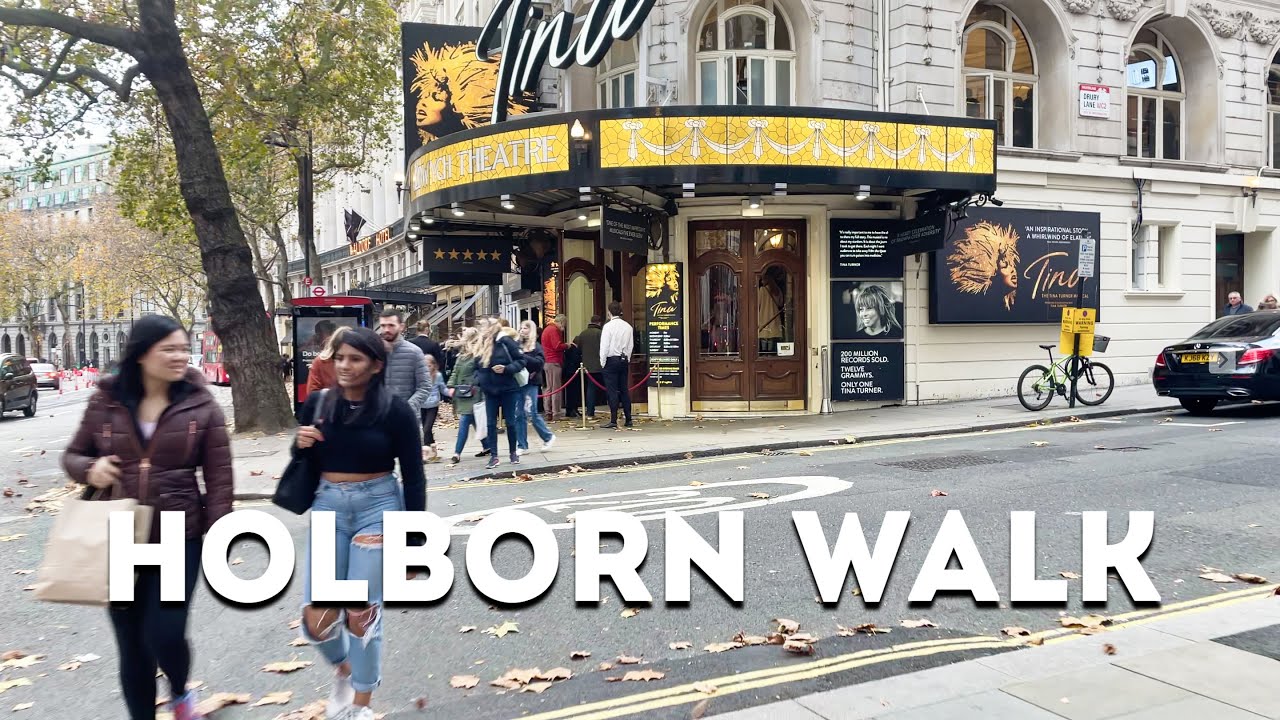 Holborn - London Walk - 4K