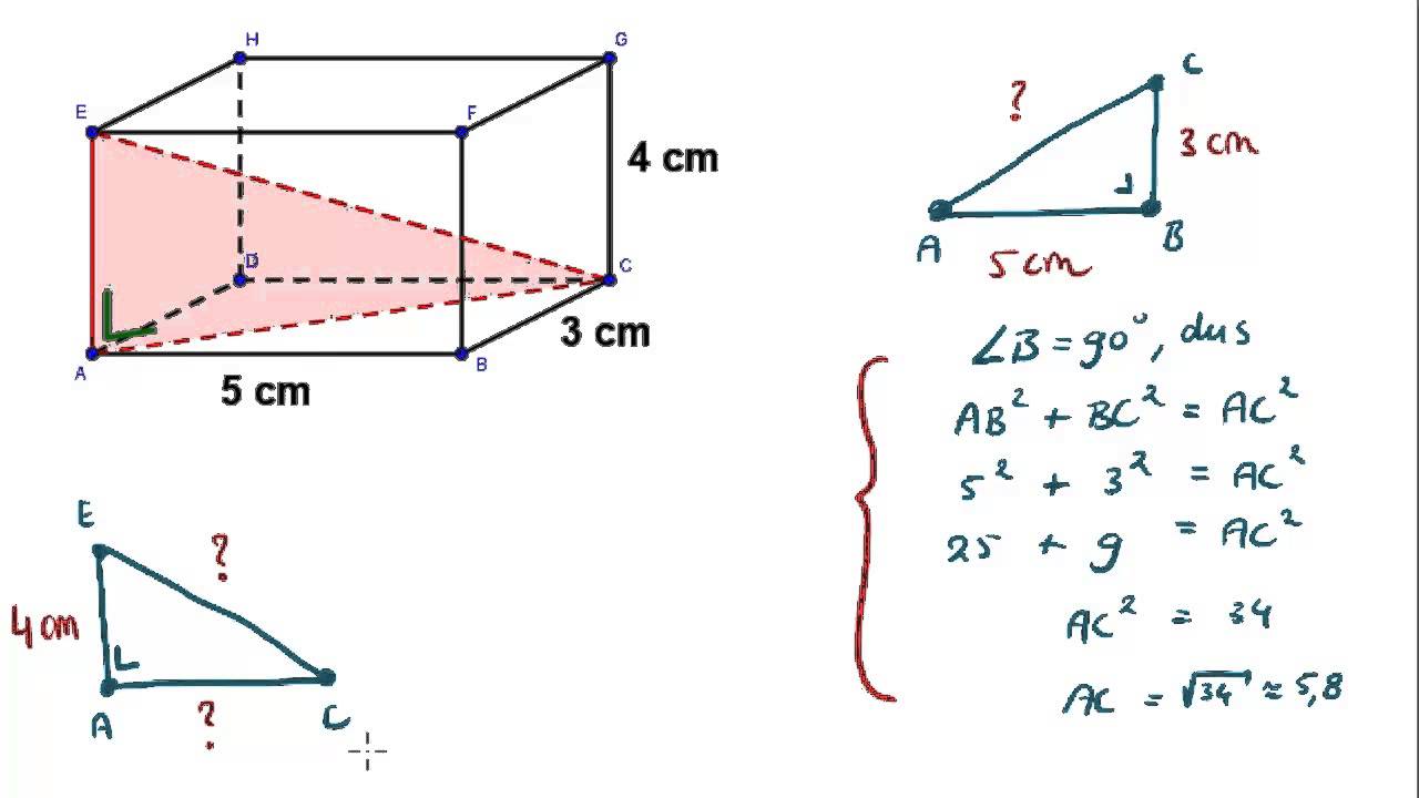 Pythagoras in de ruimte