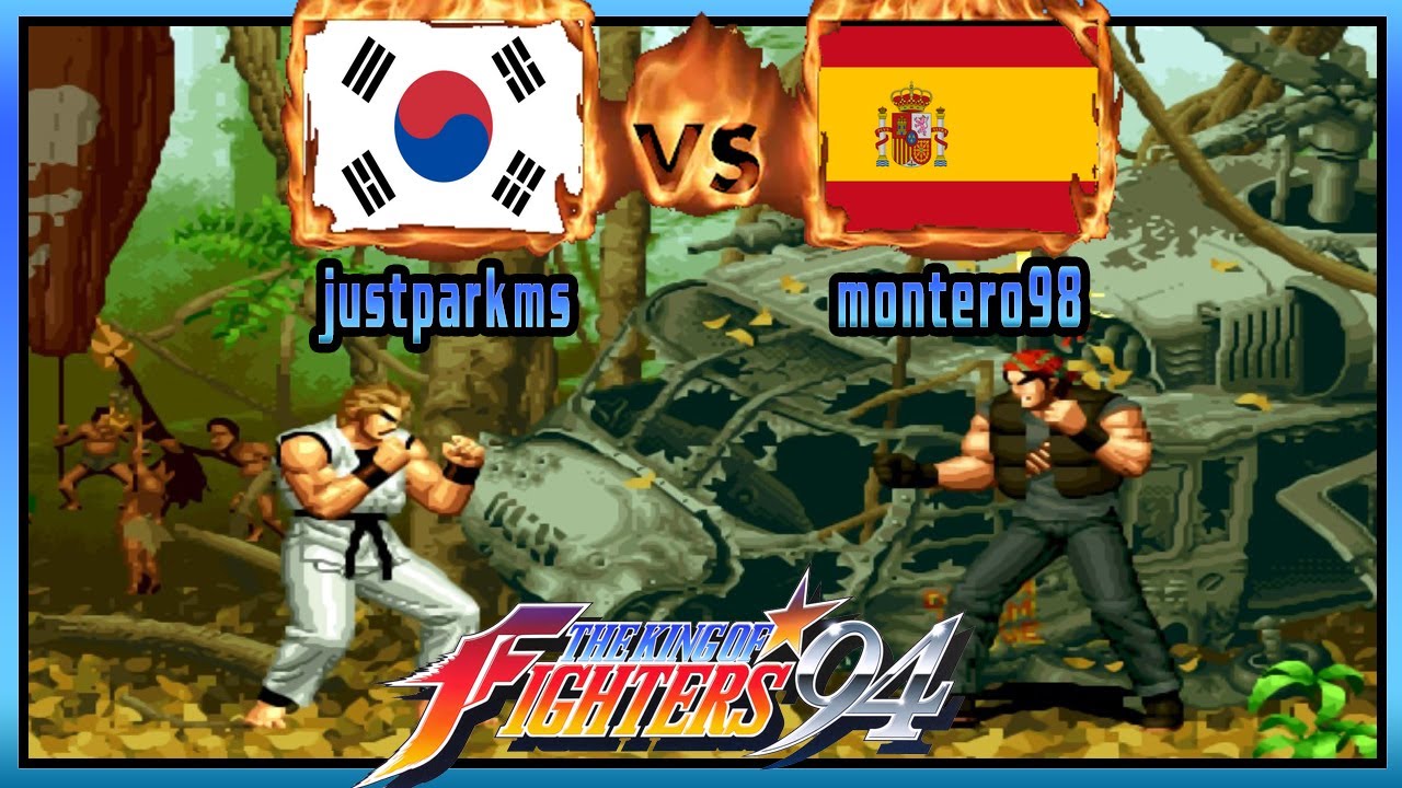 King of Fighters 94 - justparkms (KOR) VS (ESP) montero98 [kof94] [Fightcade]  킹 오브 파이터즈 94