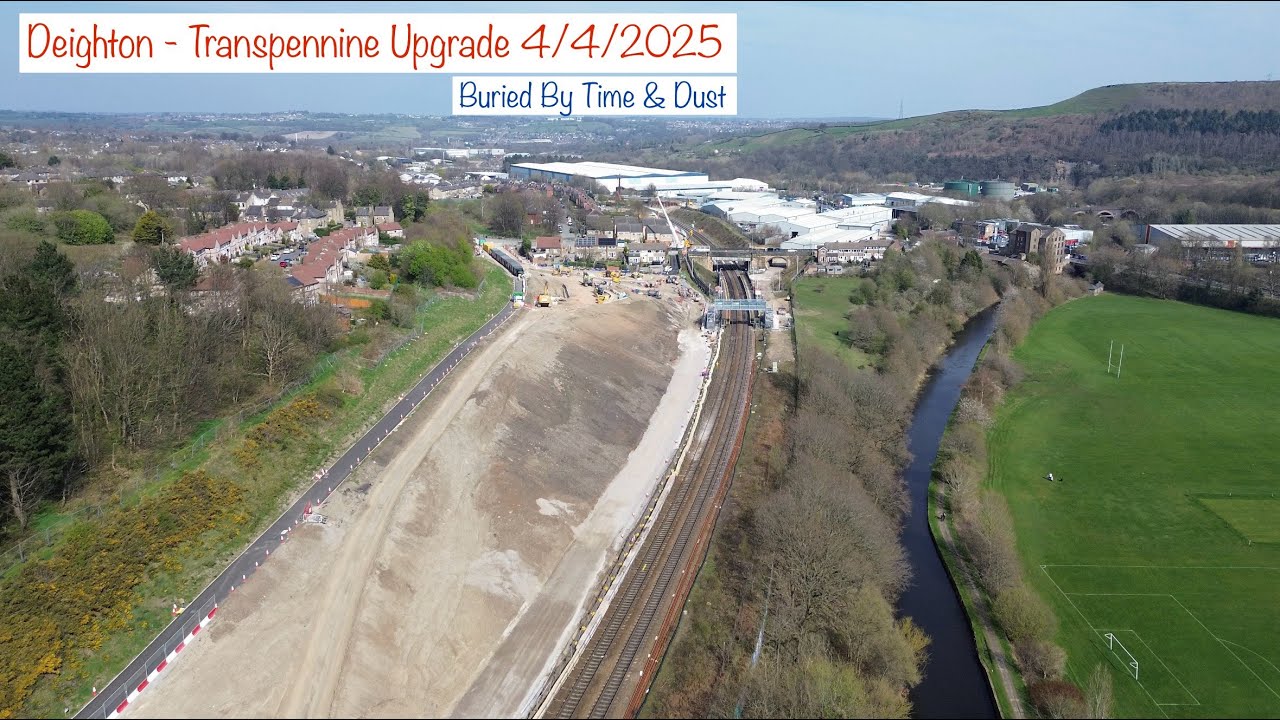 TRU - Deighton Station (Transpennine Upgrade) 4/4/2025