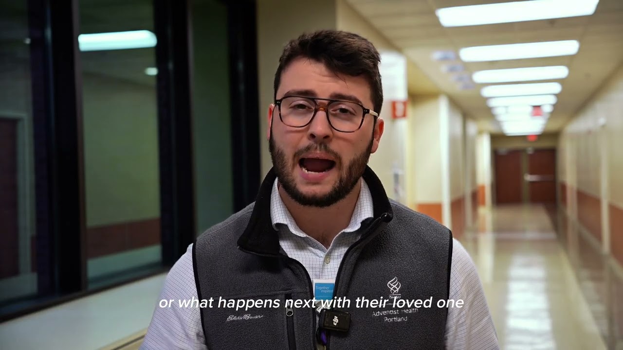 Here for the family - Adventist Health Portland Spiritual Care