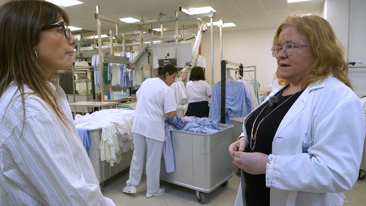 ¿CÓMO SON LAS LAVANDERÍAS DE LOS HOSPITALES?