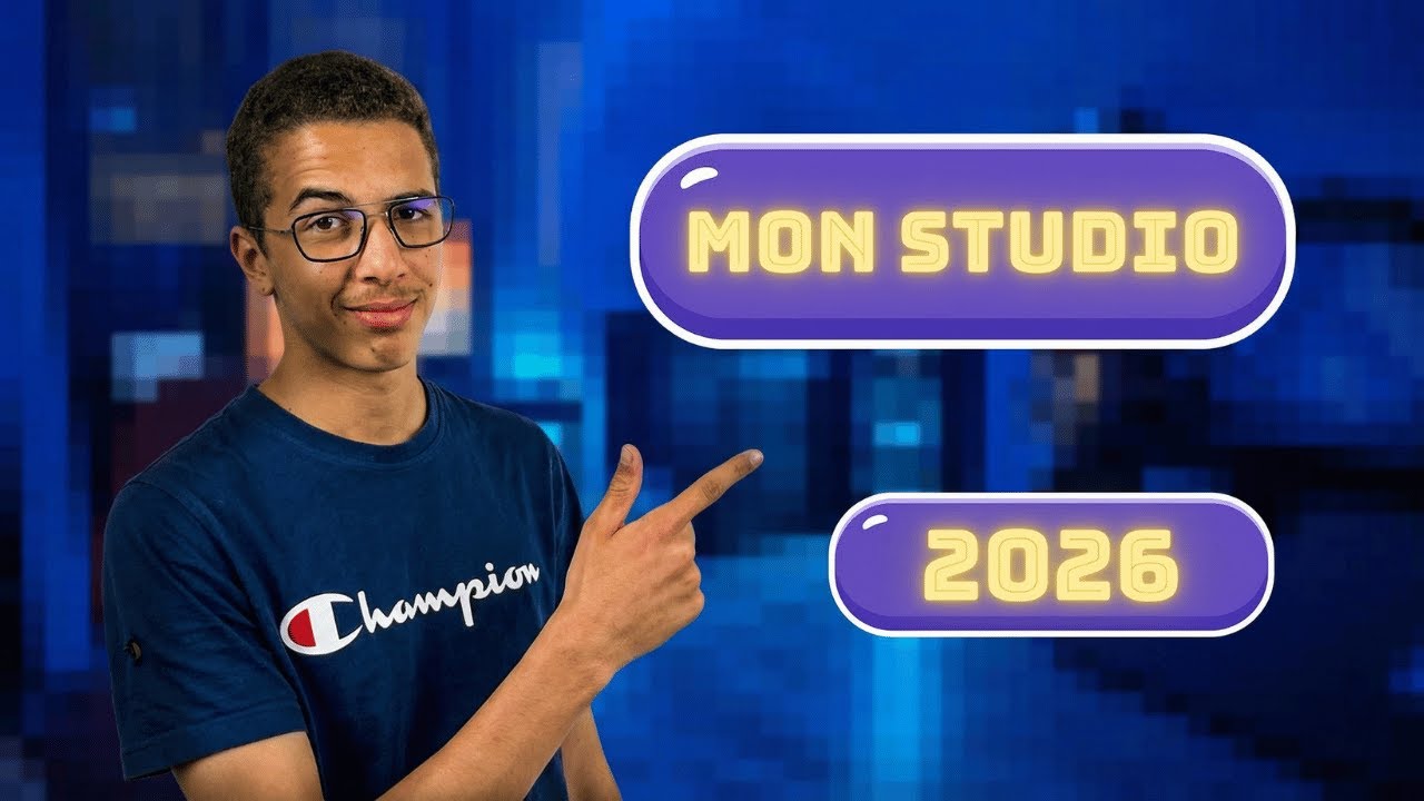 MON NOUVEAU STUDIO POUR 2026 !!!