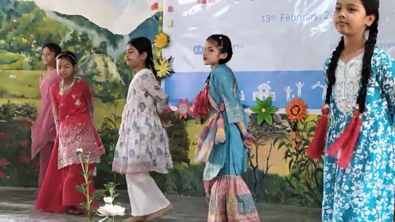 My school parents day program my dance #parentsday #music #mrbeast #soschildrensvillages 