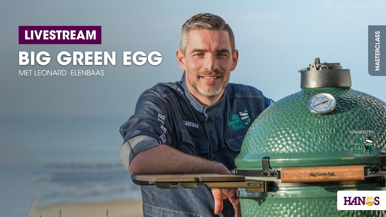 Livestream #20 - Verrassend voorjaar op de Big Green Egg | met Leonard Elenbaas