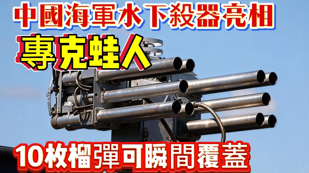 中國海軍水下殺器亮相！專克蛙人，10枚榴彈可瞬間覆蓋#蛙人#中国海军#榴弹#中国军工#中国武器#武器科普#军事装备#军事新闻#军事科普#武器装备#军武科普#热点军事#军武