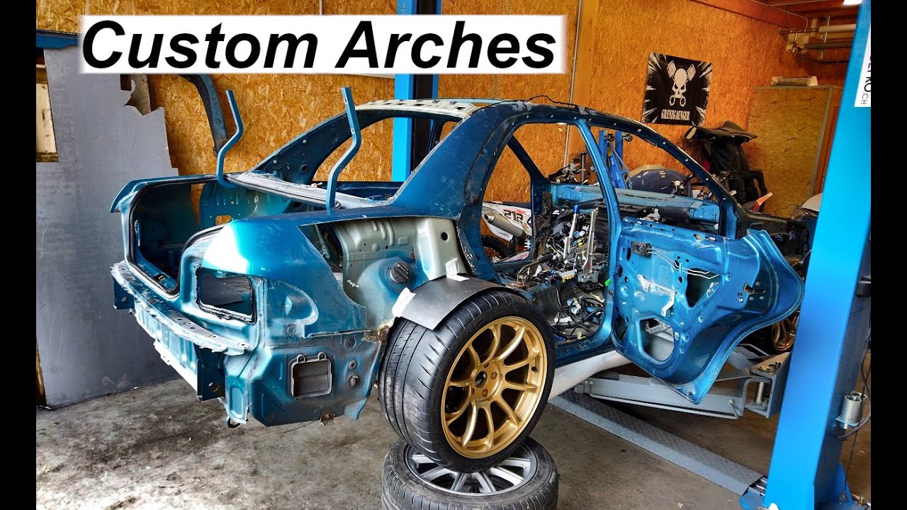 GC8 RSTI Subaru Build - Building New (Wider) Wheel Arches - Ep. 31