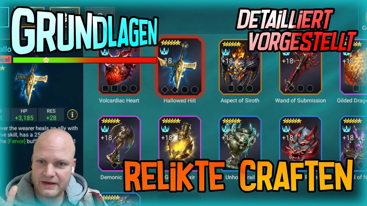 [RAID] Relikte herstellen | Community Frage | Grundlagen | Möglicher Nutzen von Hatter's Reserve? |