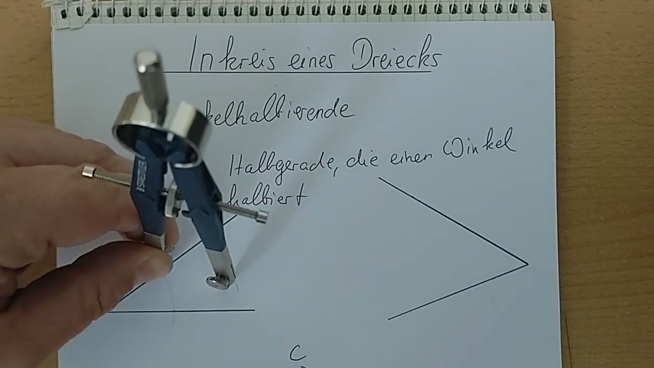 Inkreis eines Dreiecks