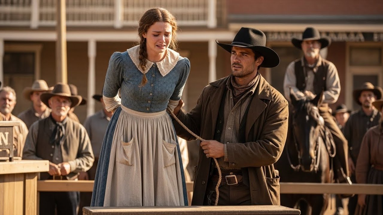 Her Father Put Her on the Block to Teach Her Obedience, A Cowboy Bought Her and Said 