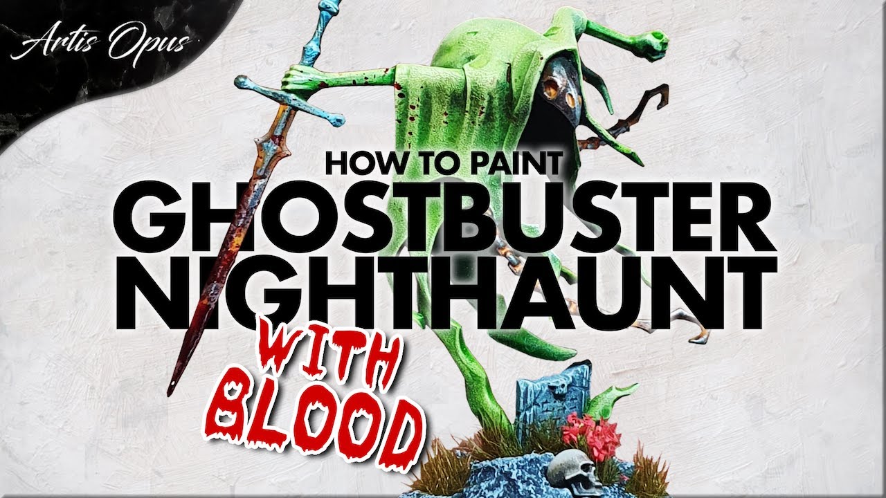 PAINT GHOSTLY MODELS FAST with Contrast and Washes - How to Paint High Quality Alternate Nighthaunt