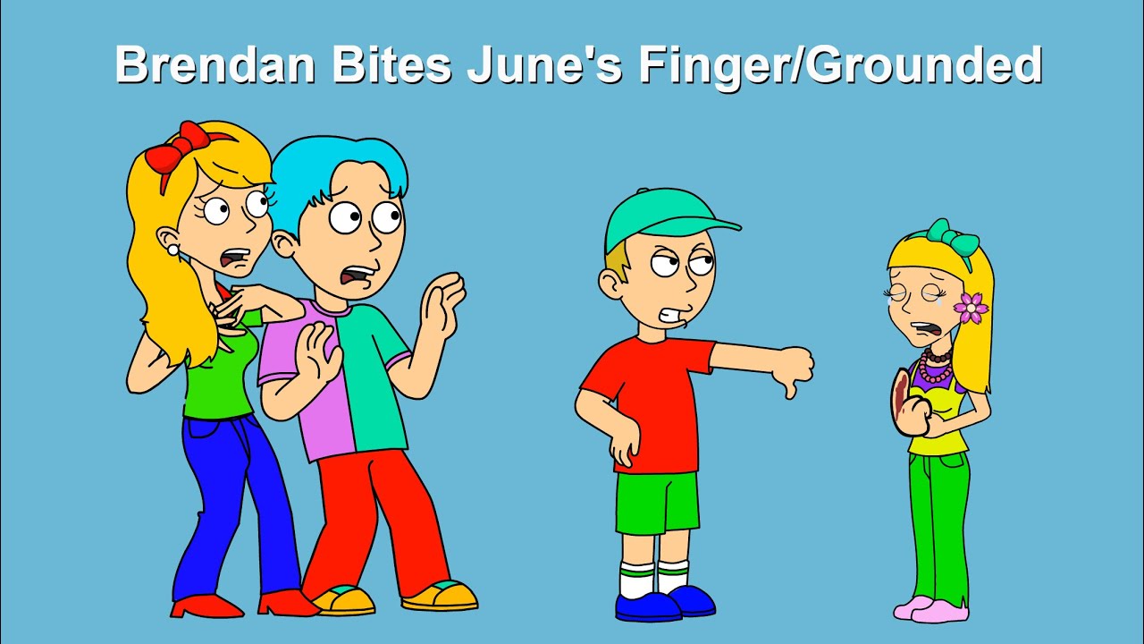 Brendan Bites June's Finger/Grounded