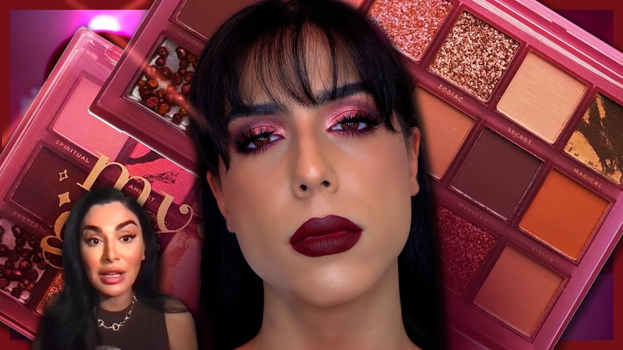 TESTANDO A NOVA PALETA DA HUDA BEAUTY, quer dizer, RUBY ROSE!!!!