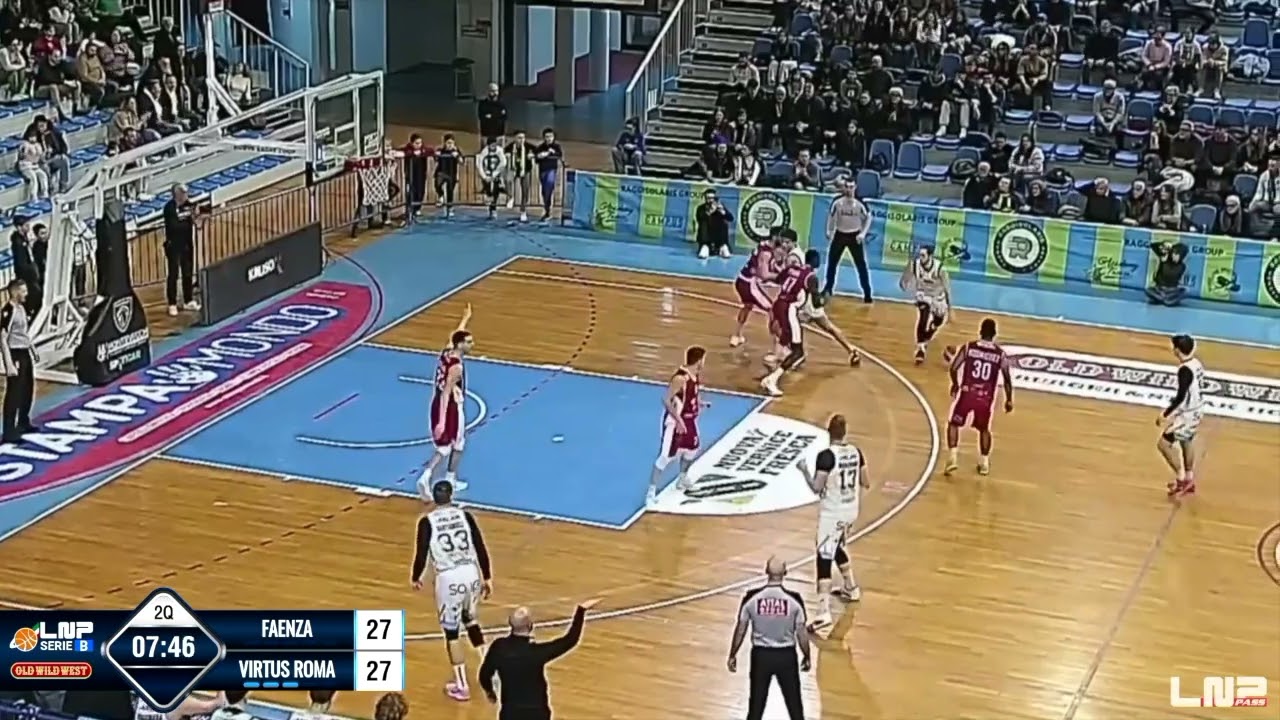 Highlights Tema Sinergie Faenza - Virtus Roma 72-74