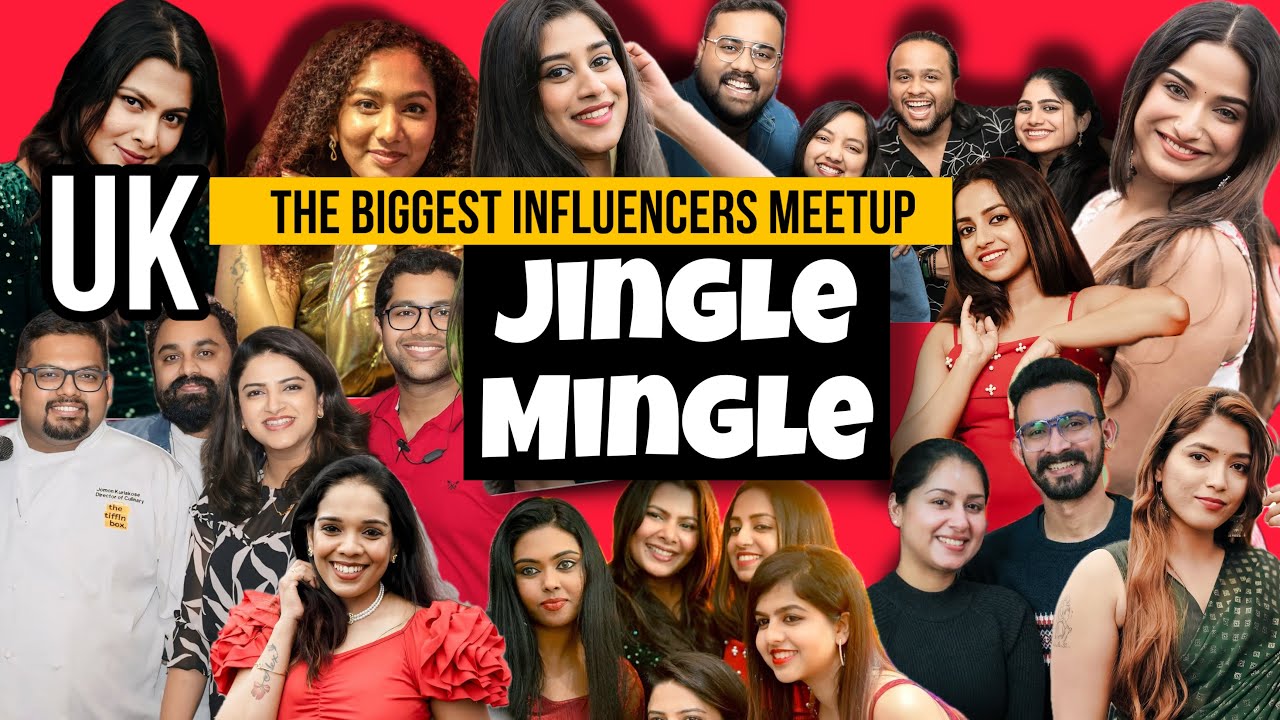 Jingle Mingle 2024: UK's Biggest Christmas Event with 150 Influencers, Celebrity Chef Jomon