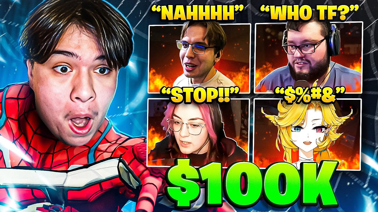 Я опозорил стримеров в турнире Marvel Rivals с призовым фондом в 100 000 долларов.