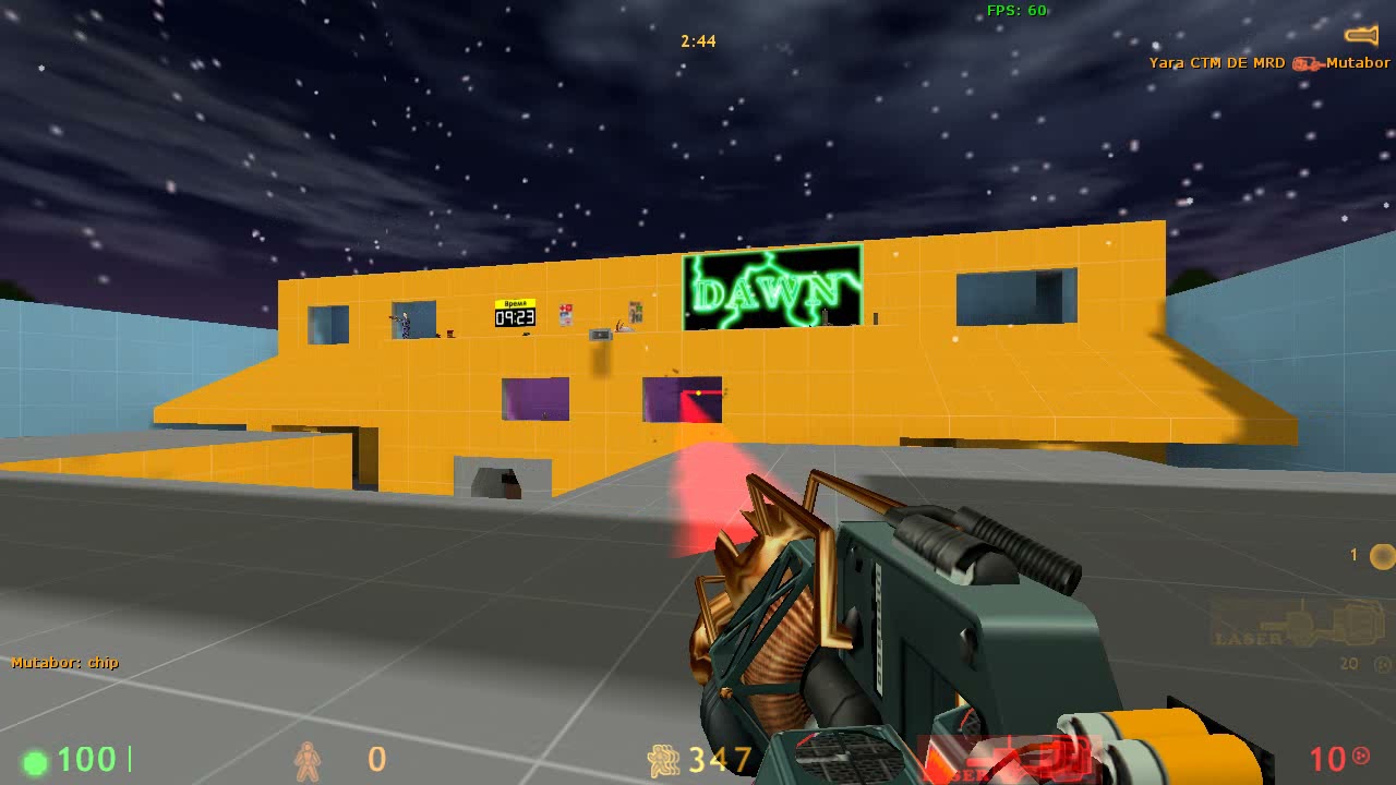 Half-Life - Dawn - All Weapon skin mod. (lite cpu) (2021 03 24)