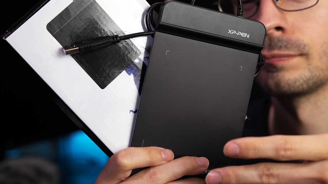 Графический планшет XP-Pen G430S для ретуши и редактирования фотографий