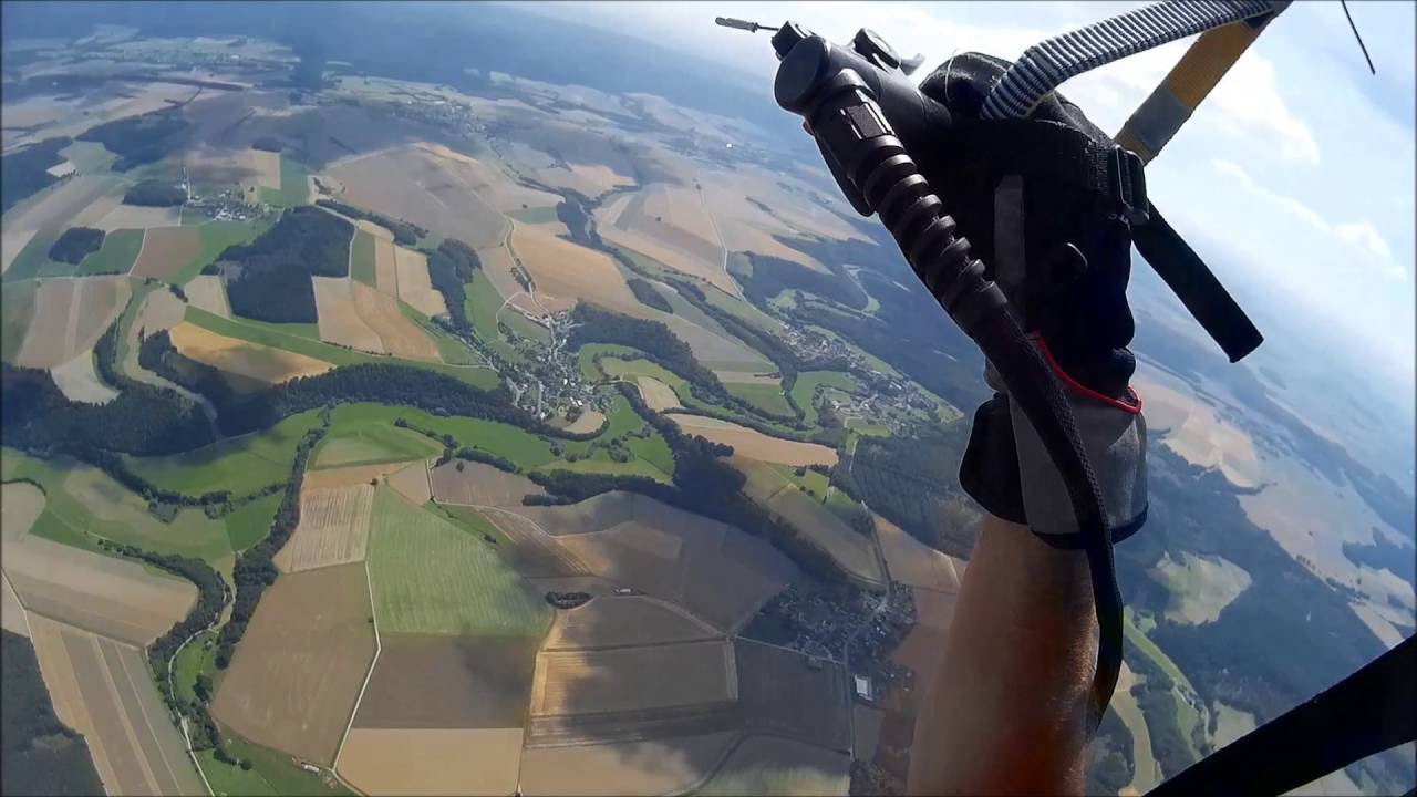Motorschirmflug 16 08 2016 mit thermik