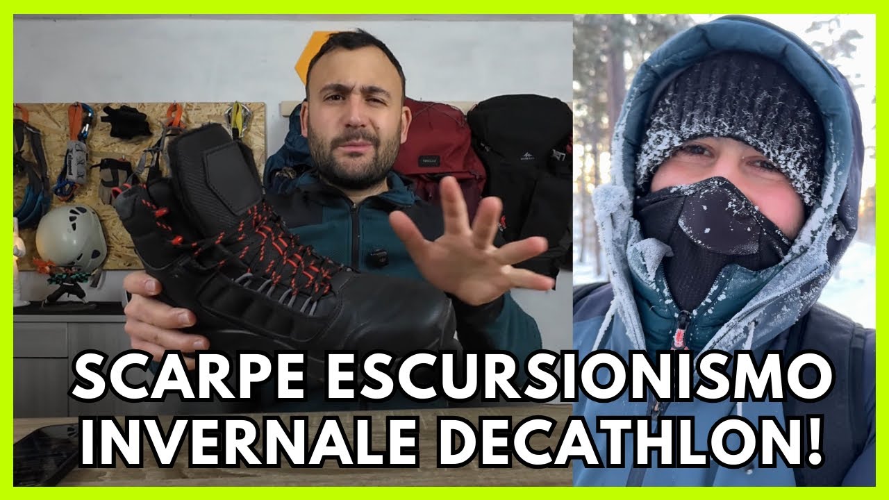 Scarpe da escursionismo invernale in Decathlon!