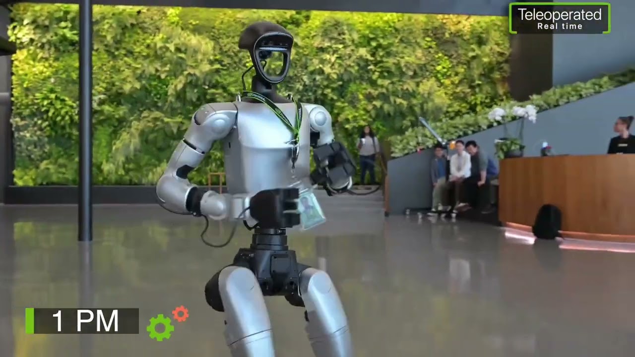 Worker robots at NVIDIA